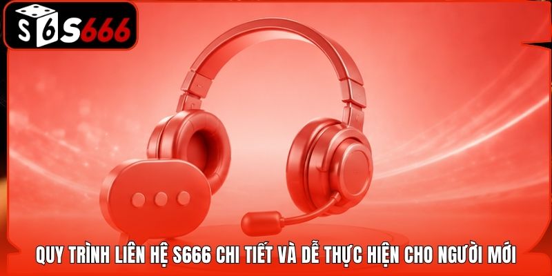 Quy trình liên hệ S666 chi tiết và dễ thực hiện cho người mới